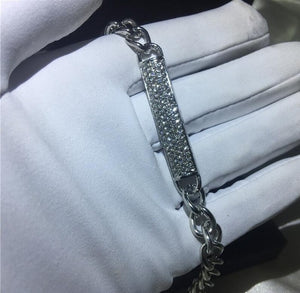 Fashion Tennis bracelet White for women, men Jewelry - wolfmentor