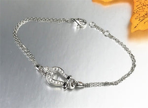 Fashion Tennis bracelet White for women, men Jewelry - wolfmentor