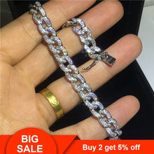 Load image into Gallery viewer, Fashion Tennis bracelet White for women, men Jewelry - wolfmentor